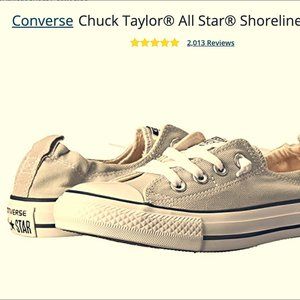 Converse | Men size 8 (fits women 10) | Grey